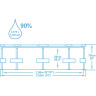 Каркасный бассейн BESTWAY STEEL PRO 305х76см, 4678л + фильтр-насос 1249 л/ч 56679 BW