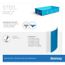 Каркасный бассейн BESTWAY STEEL PRO 400х211х81см, 5700л + фильтр-насос 1249 л/ч 56424 BW