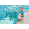 Надувной матрас-шезлонг BESTWAY для плавания 176х107см с тканевым чехлом и подстаканником, до 90кг 43402 BW